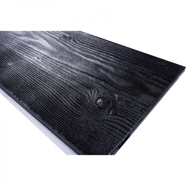 Concrete Imprint Mat - Single Wood Plank 80 x 18.5cm