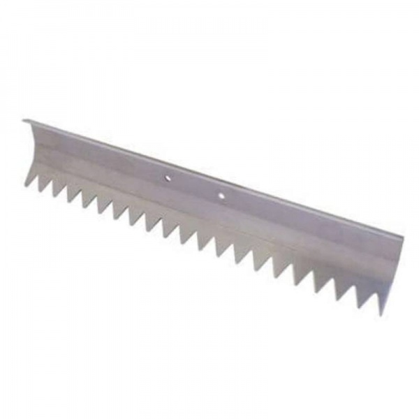 Kraft Aluminium Concrete Rake 20''x 5'' & 60'' Lg Handle