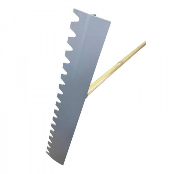 Kraft Magnesium Head Concrete Rake C/W Handle