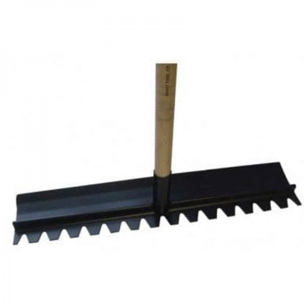 Kraft Steel Head Concrete Rake With Handle