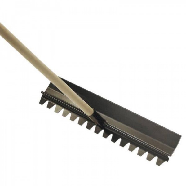 Kraft Steel Head Concrete Rake With Handle