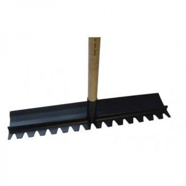 Kraft Steel Head Concrete Rake - With Handle