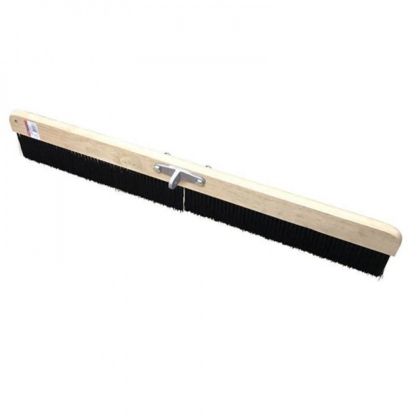 Kraft Wooden Concrete Finishing Broom 36'' (915mm) & Bracket