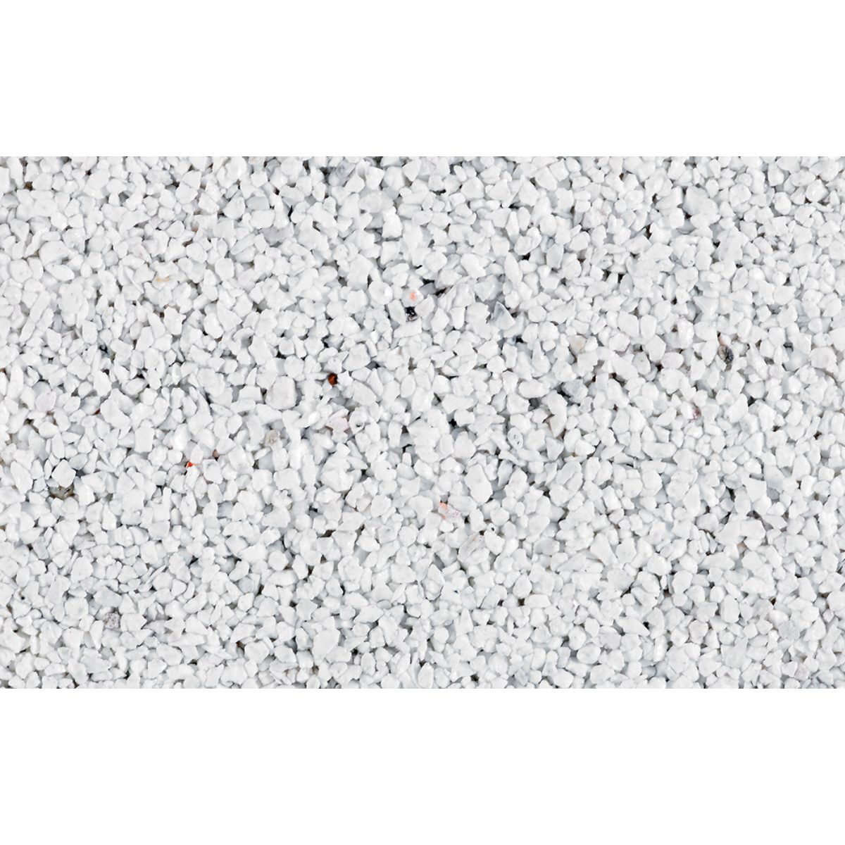 Arctic White 2-5mm Resin Bound Stone