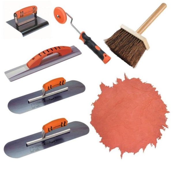 Kraft Tool Imprinted Concrete Hand Tool Kit